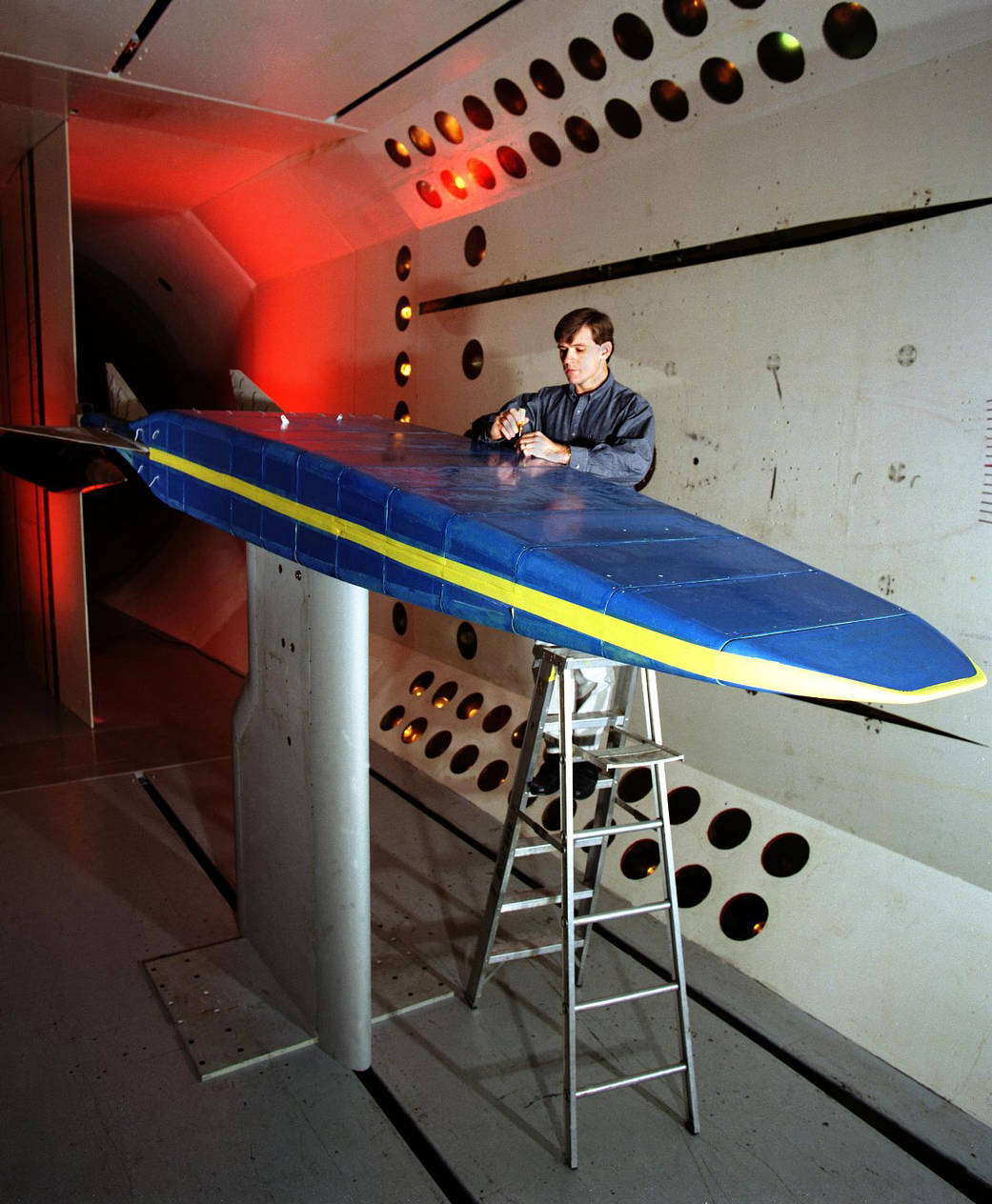 NASP in the Transonic Dynamics Tunnel.