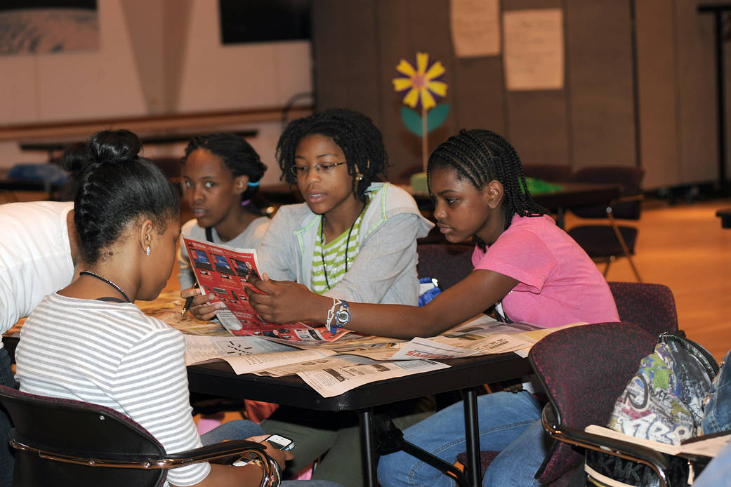 photo of SISTERS program activities at NASA Goddard in 2012