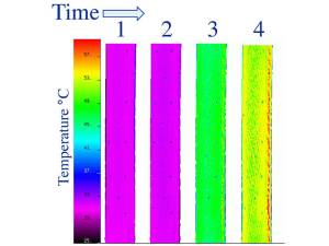TSP used on flexible materials in a cyclic load test