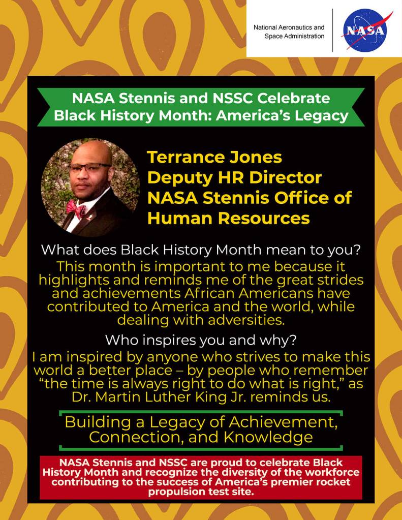 NASA Stennis and NSSC Celebrate Black History Month: America’s Legacy