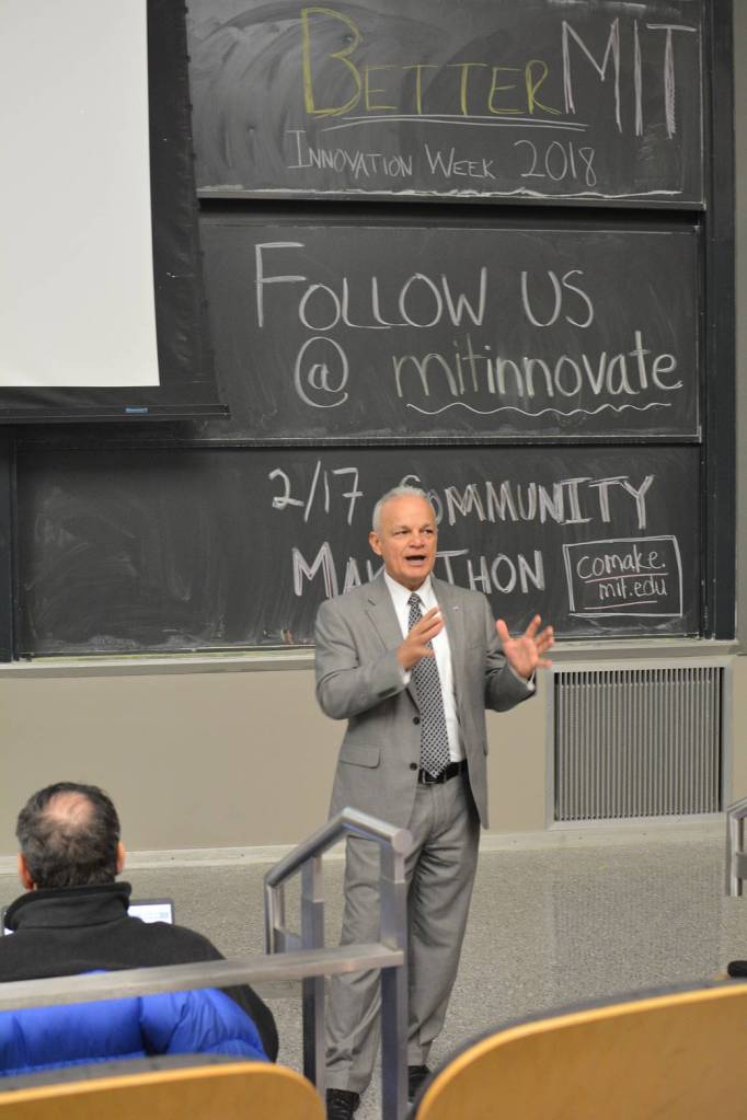 NASA Chief Technologist Speaks at “Better MIT Innovation Week 2018”