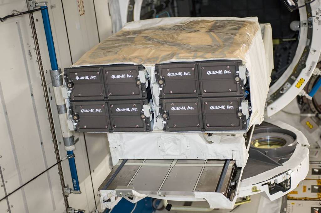 TechEdSat-4 integrated into the NanoRacks Deployer