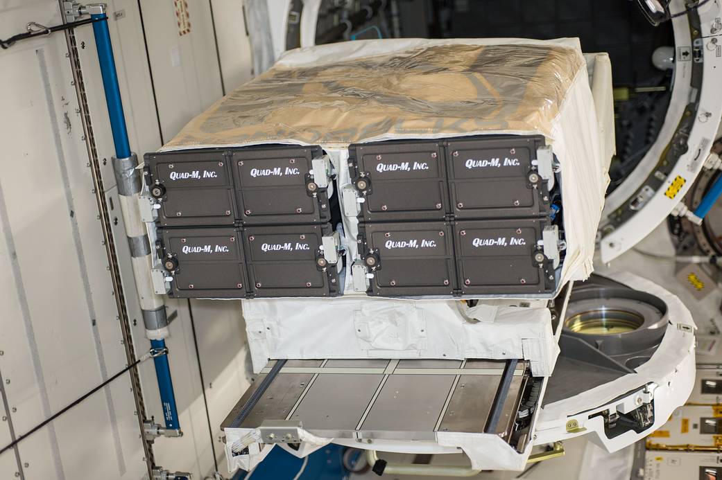 TechEdSat-4 integrated into the NanoRacks Deployer