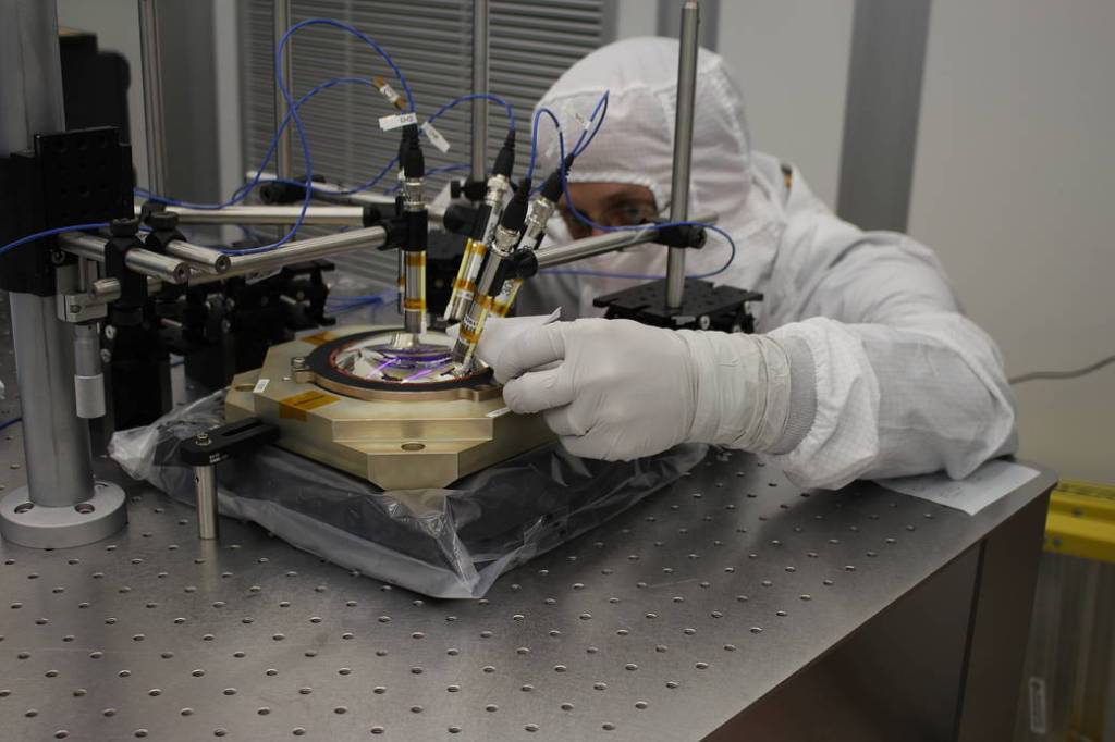 TESS Flight Lenses Before Modal Testing