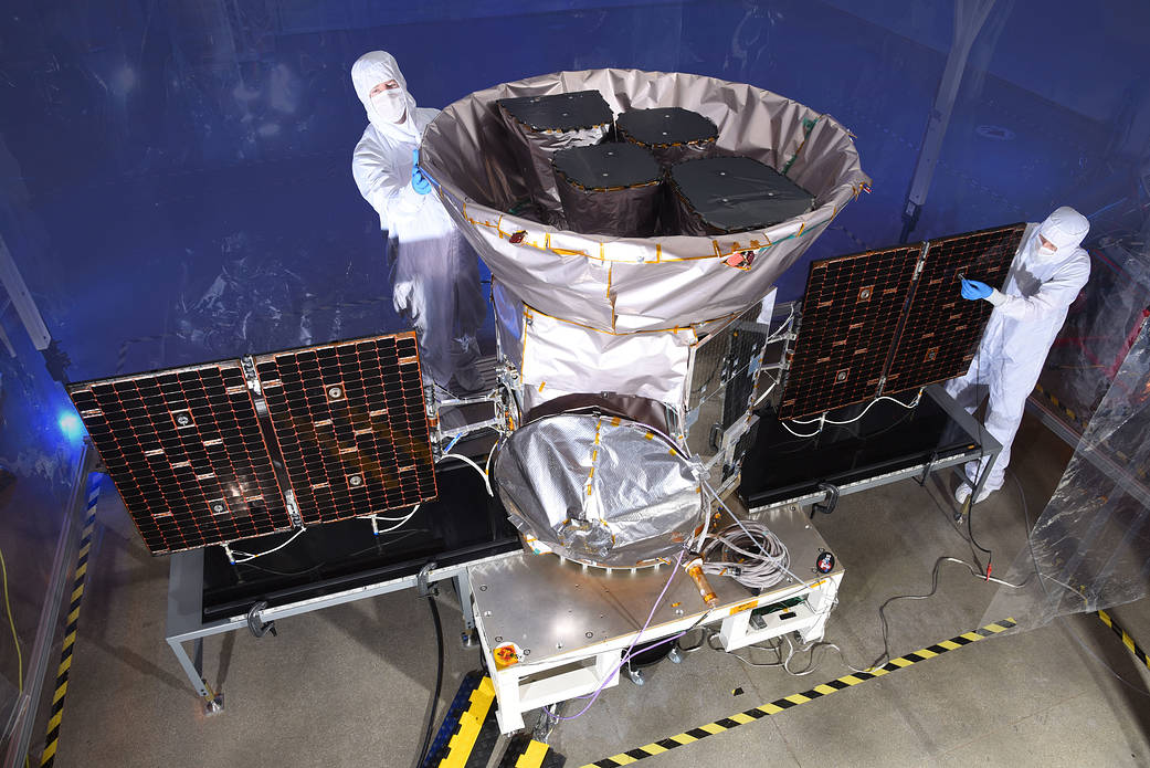 Transiting Exoplanet Survey Satellite (TESS) spacecraft