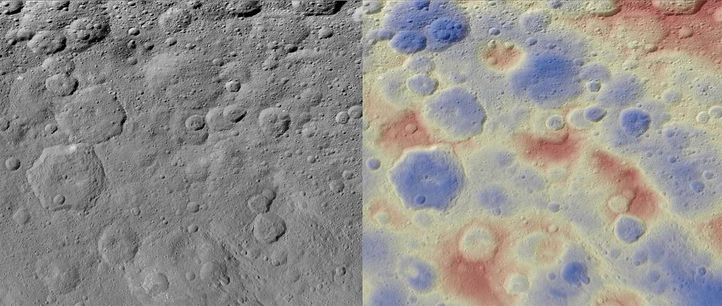 Ceres's Kwanzaa Tholus