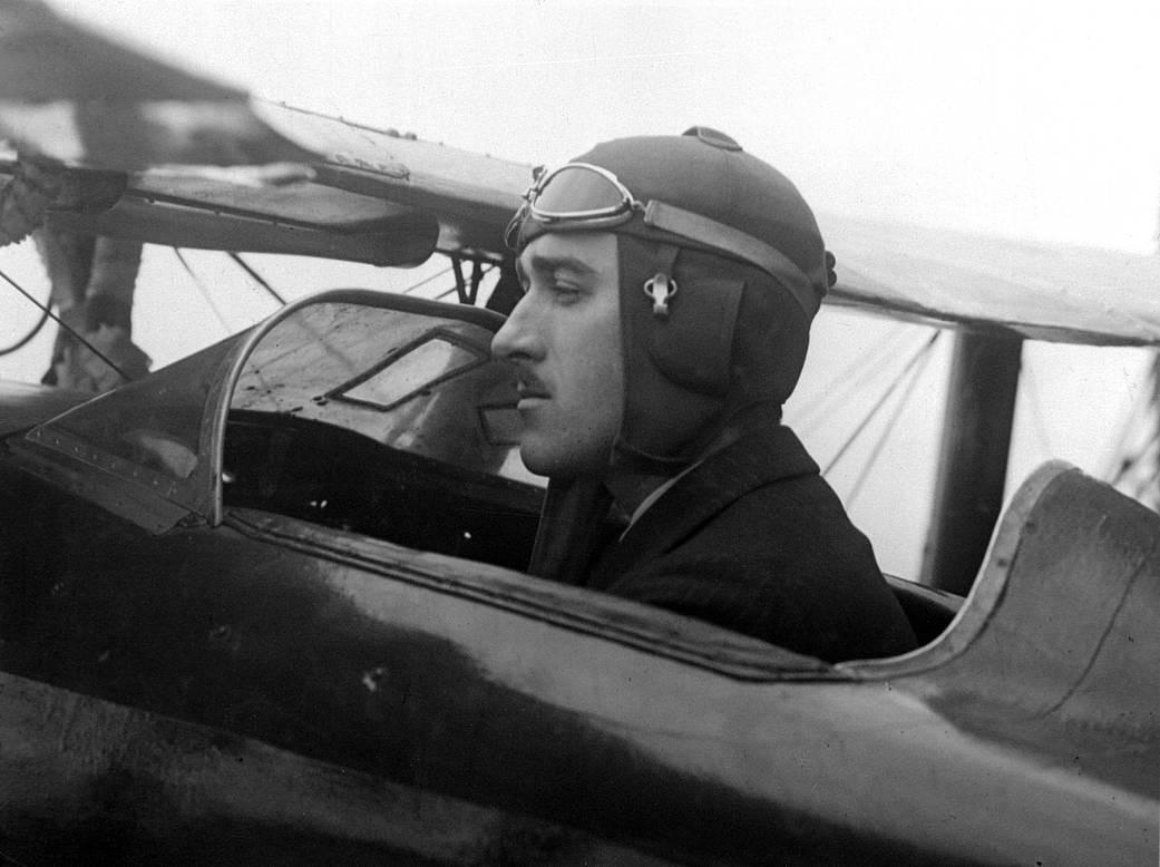 Thomas Carroll, the NACA's first civilian test pilot, 1923