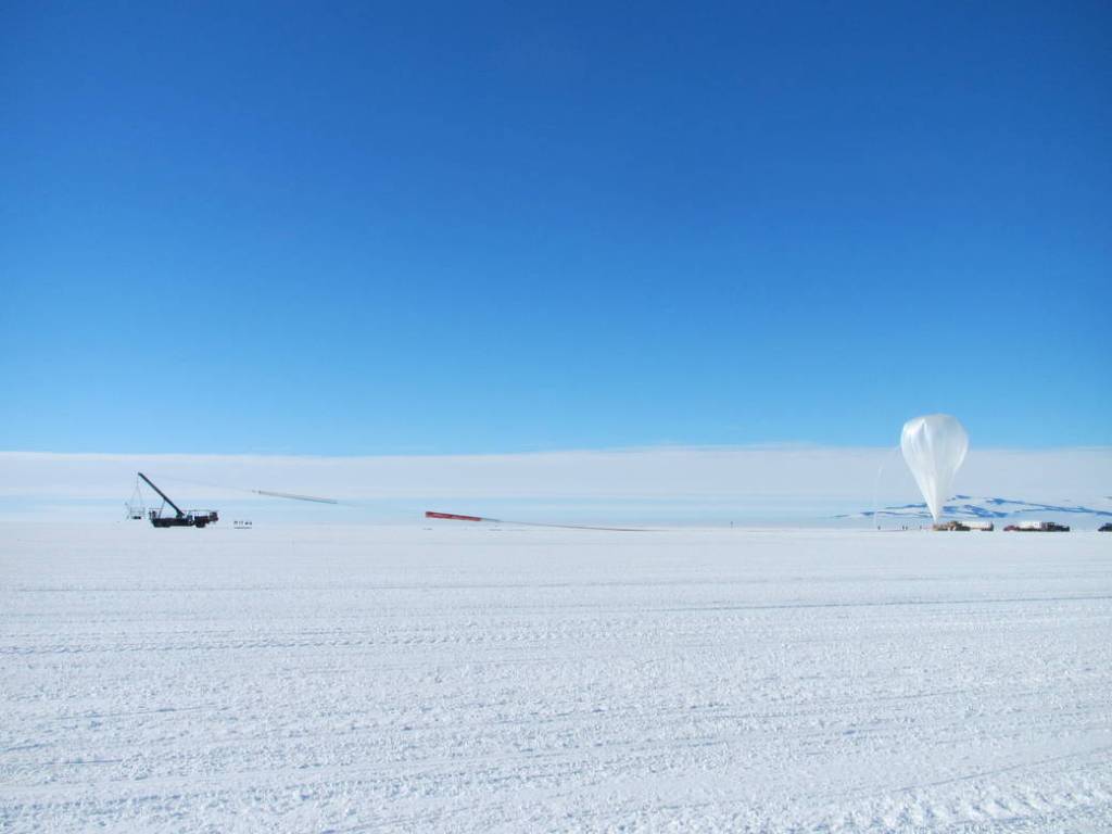 Antarctic Balloon Campaign Underway