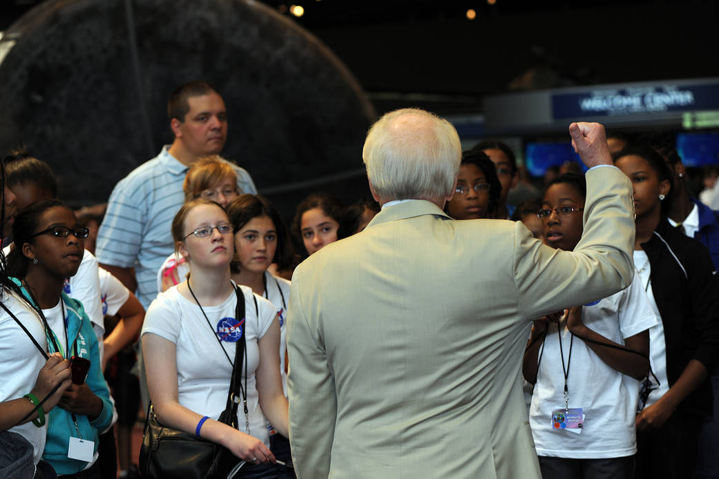 photo of SISTERS program activities at NASA Goddard in 2012