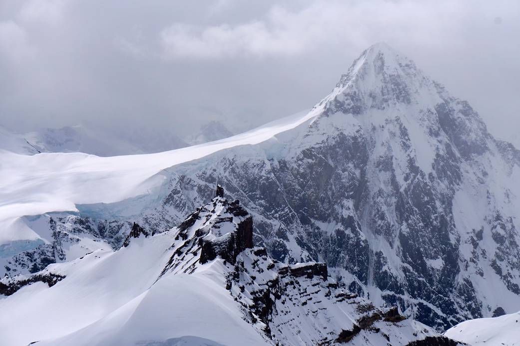 Wrangell Mountains of eastern Alaska