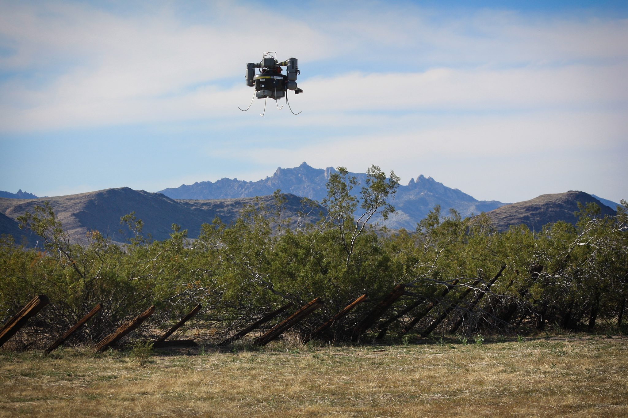 Image of a drone in Mojave, CA.