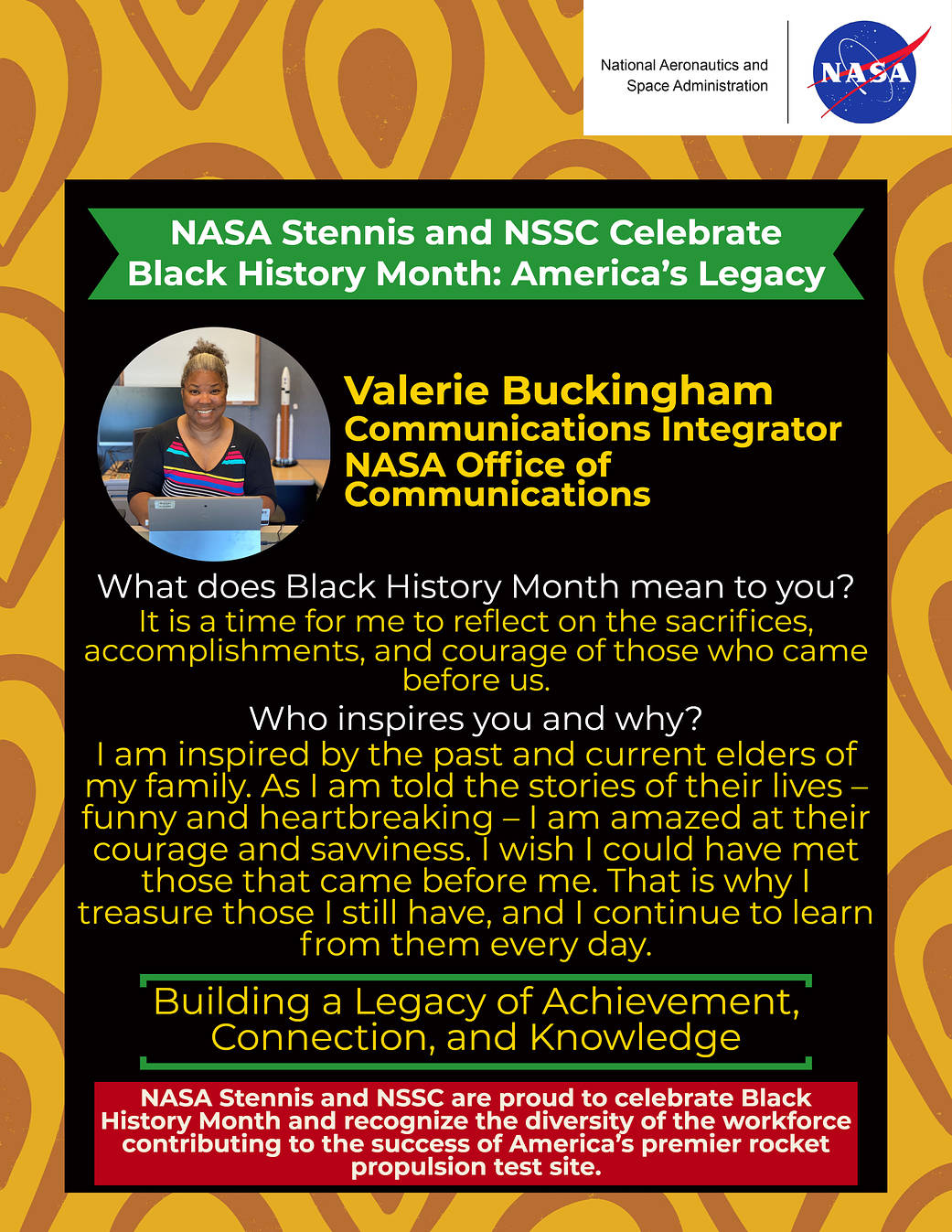 Valerie Buckingham America's Legacy poster