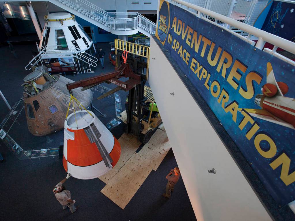 Gemini Test Article Featured at Virginia Air & Space Center
