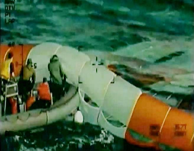 Orion Parachute Recovery