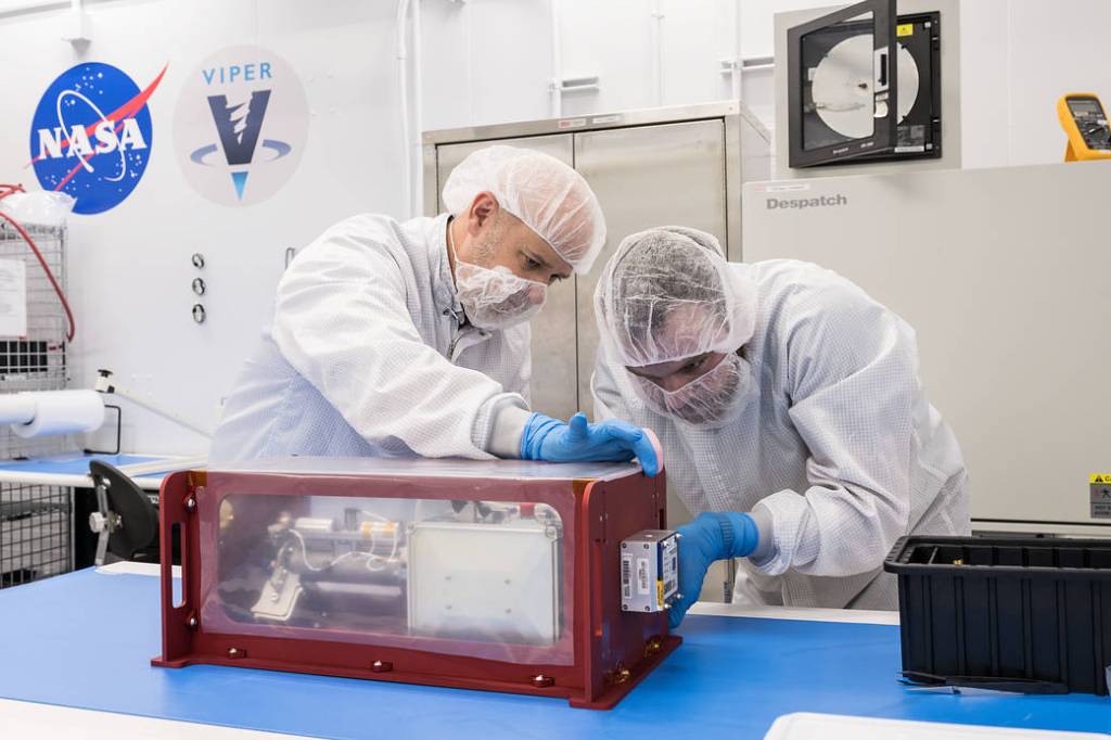 MSOLO is prepared to be integrated with NASA's Volatiles Investigating Polar Exploration Rover (VIPER) mission at Johnson Space Center in Houston.