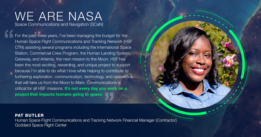 We Are NASA: Pat Butler, Human Space Flight Communications and Tracking Network Financial Manager (Contractor)