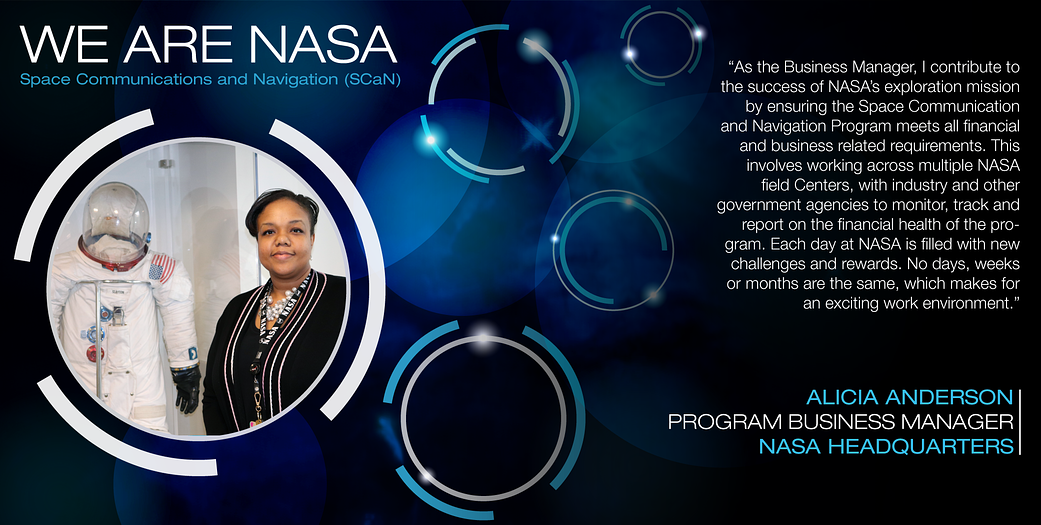We Are NASA: Alicia Anderson, Program Business Manager 