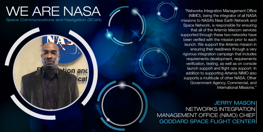 We Are NASA: Jerry Mason, Networks Integration Management Office (NIMO) Chief