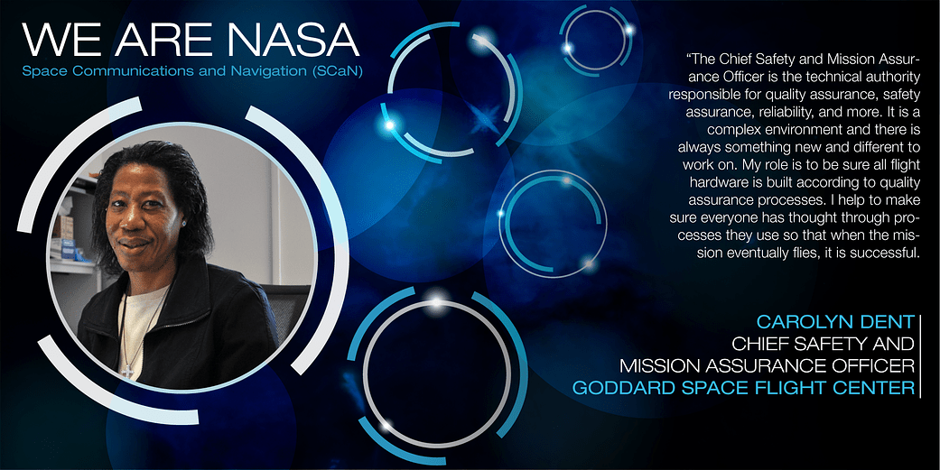 We Are NASA: Carolyn Dent, Chief Safety and Mission Assurance Office 
