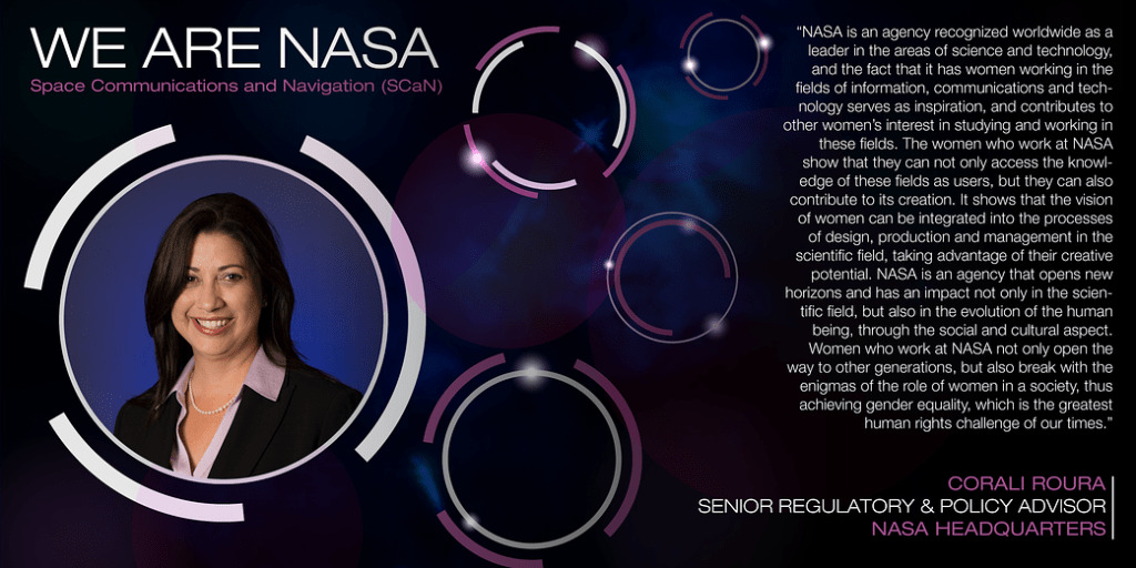 We Are NASA: Corali Roura, Senior Regulatory and Policy Advisor