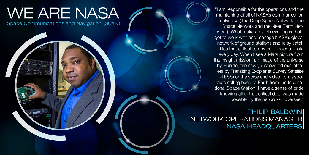We Are NASA: Philip Baldwin, Network Operations Manager 