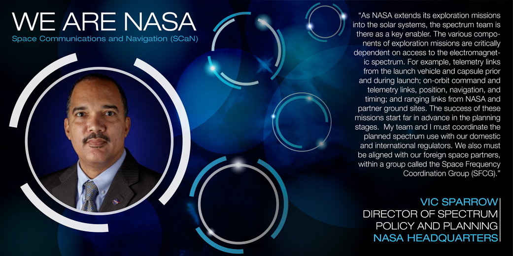 We Are NASA: Vic Sparrow, Director of Spectrum Policy and Planning 
