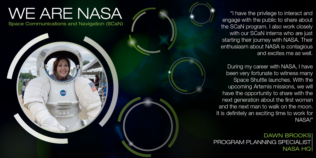 We Are NASA: Dawn Brooks, Program Planning Specialist