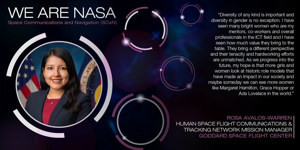 We Are NASA: Rosa Avalos-Warren, Human Space Flight Communications & Tracking Network Mission Manager