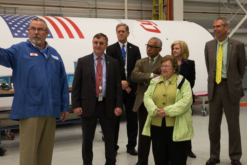 Senator Barbara Mikulski and NASA Administrator Charles Bolden Tour Wallops Flight Facility