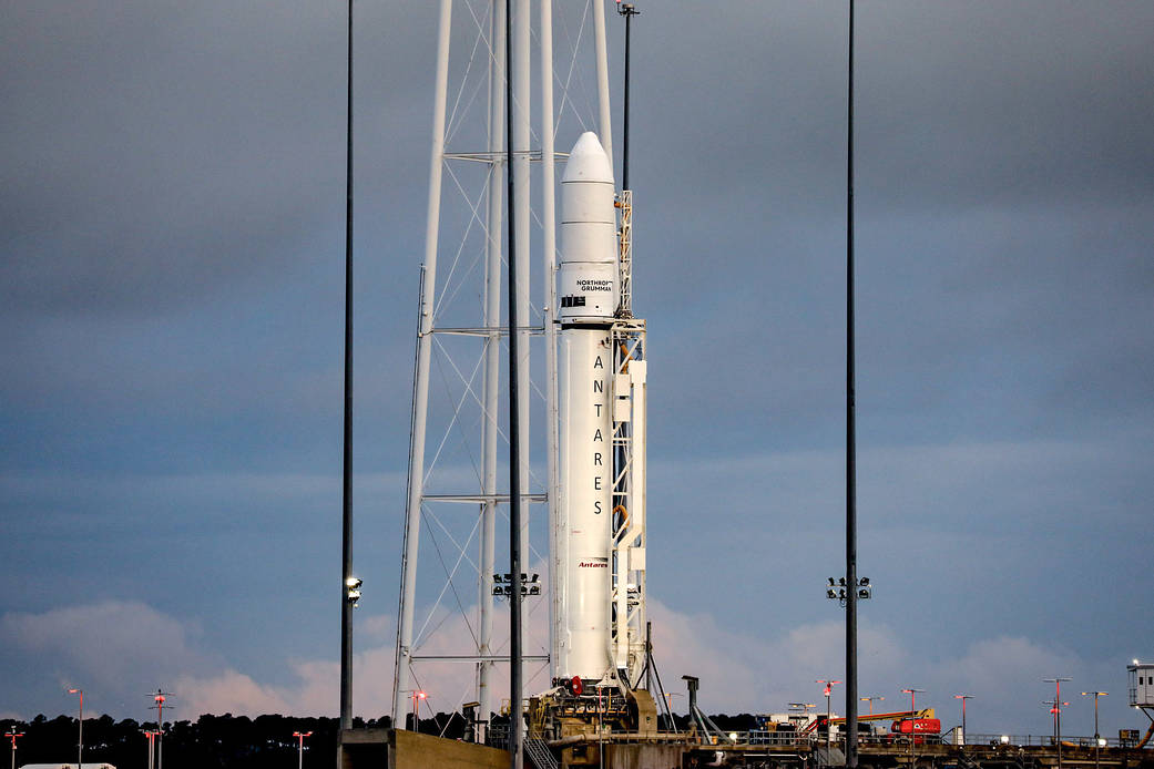 image of rocket on launch pad