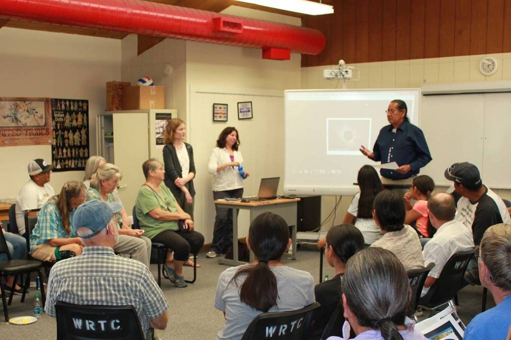 Solar Eclipse Workshop at Wind River Tribal College