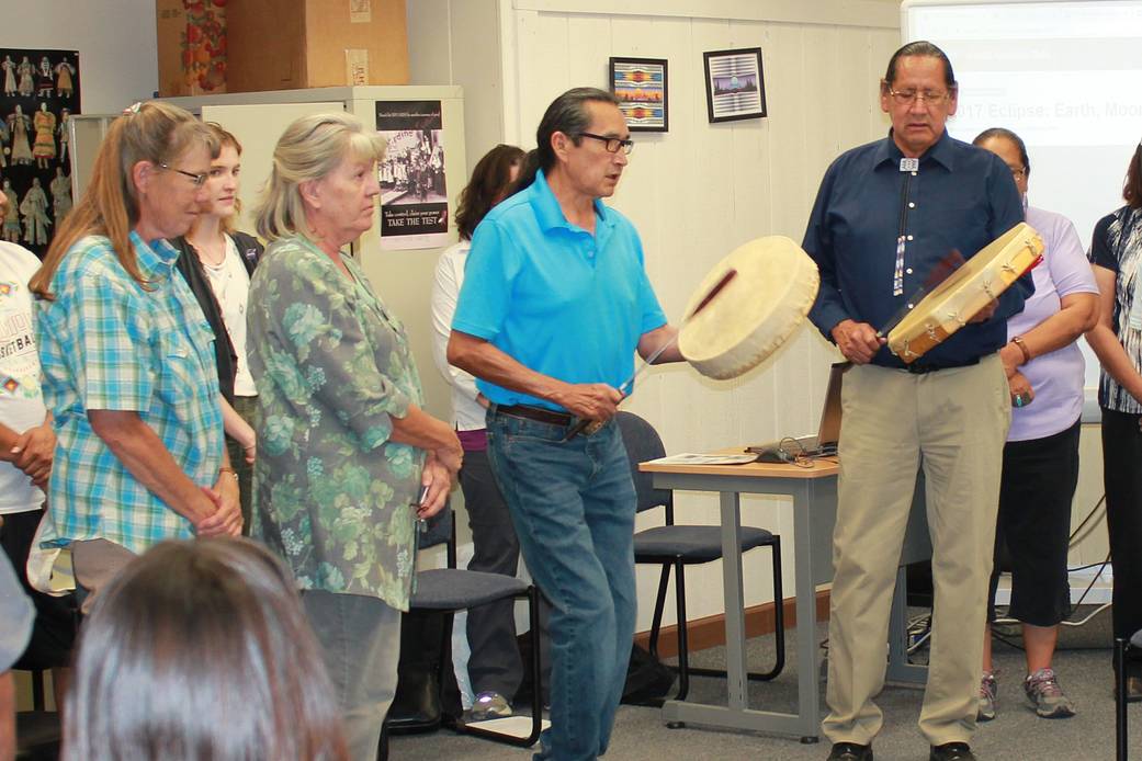 Solar Eclipse Workshop at Wind River Tribal and Community College 