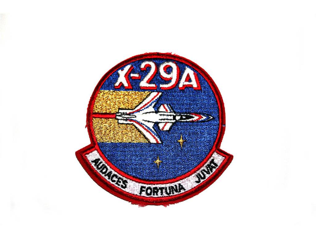 Patch: X-29A Audaces Fortuna Juvat