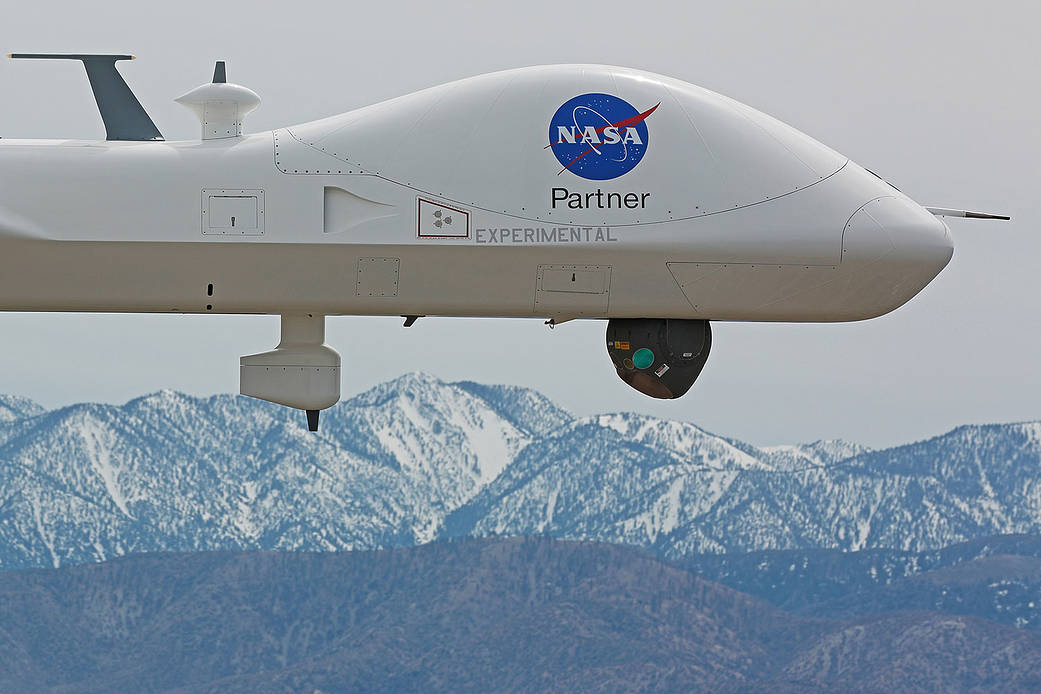 General Atomics Aeronautical Systems, Inc. flew its SkyGuardian on April 3, 2020.
