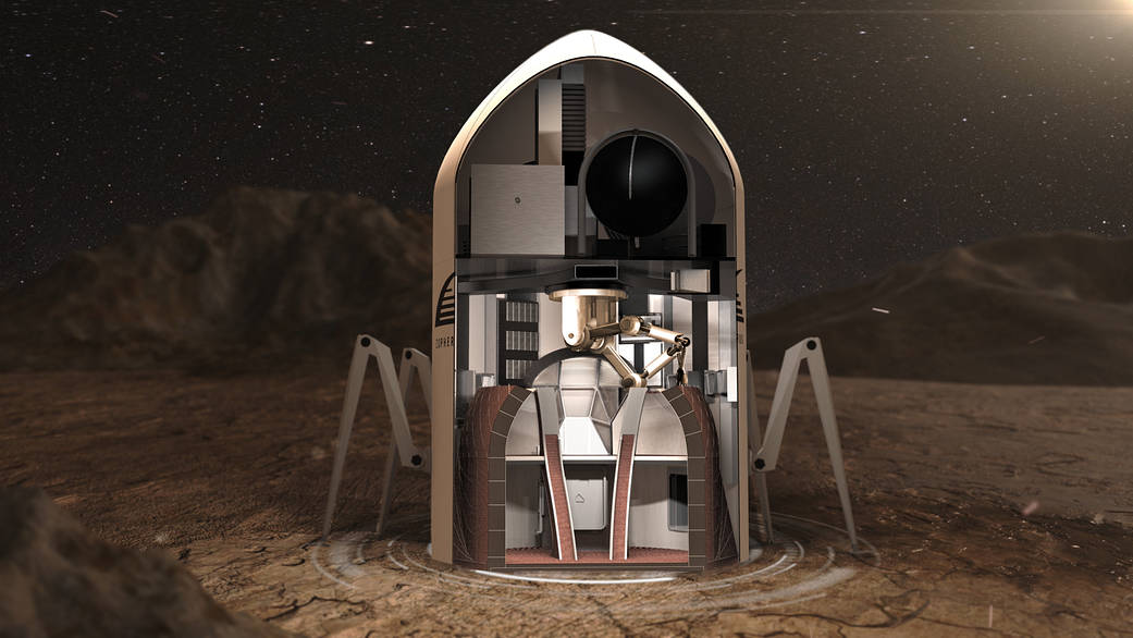 Zopherus for NASA’s 3D-Printed Habitat Challenge, Phase 3: Level 1 competition