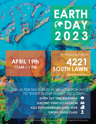 Earth Day flyer 2023.