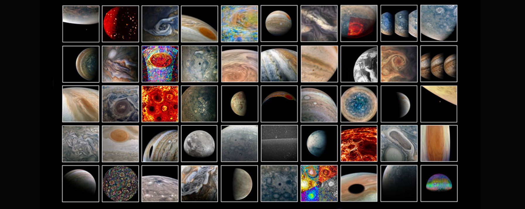 On April 8, 2023 NASA’s Juno mission completed its 50th close pass by Jupiter since the spacecraft arrived at the giant planet in 2016.
