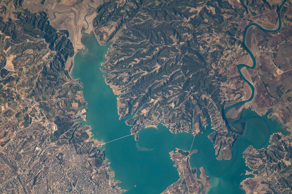 Adana, Turkey on Seyhan Dam Lake
