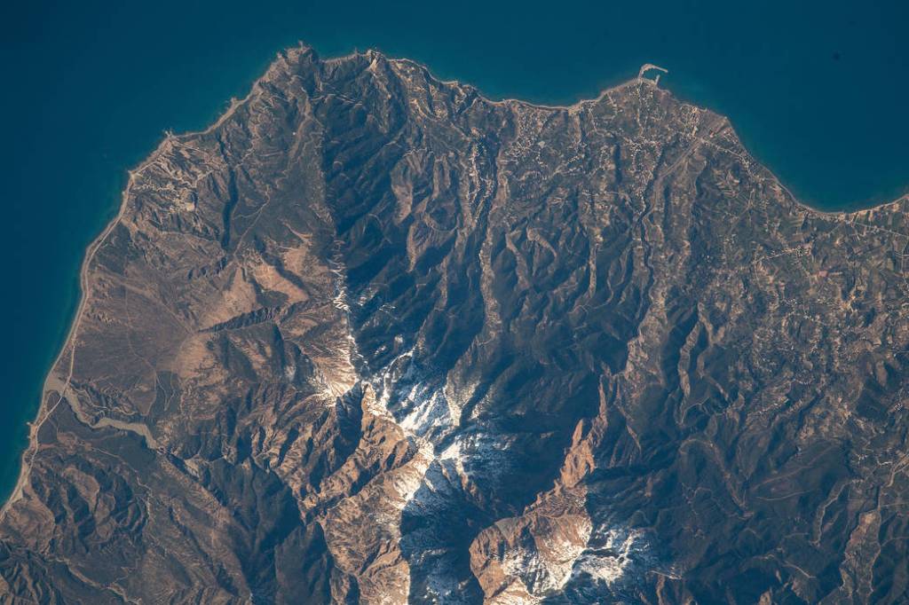 The southern coast of Turkey on the Mediterranean Sea
