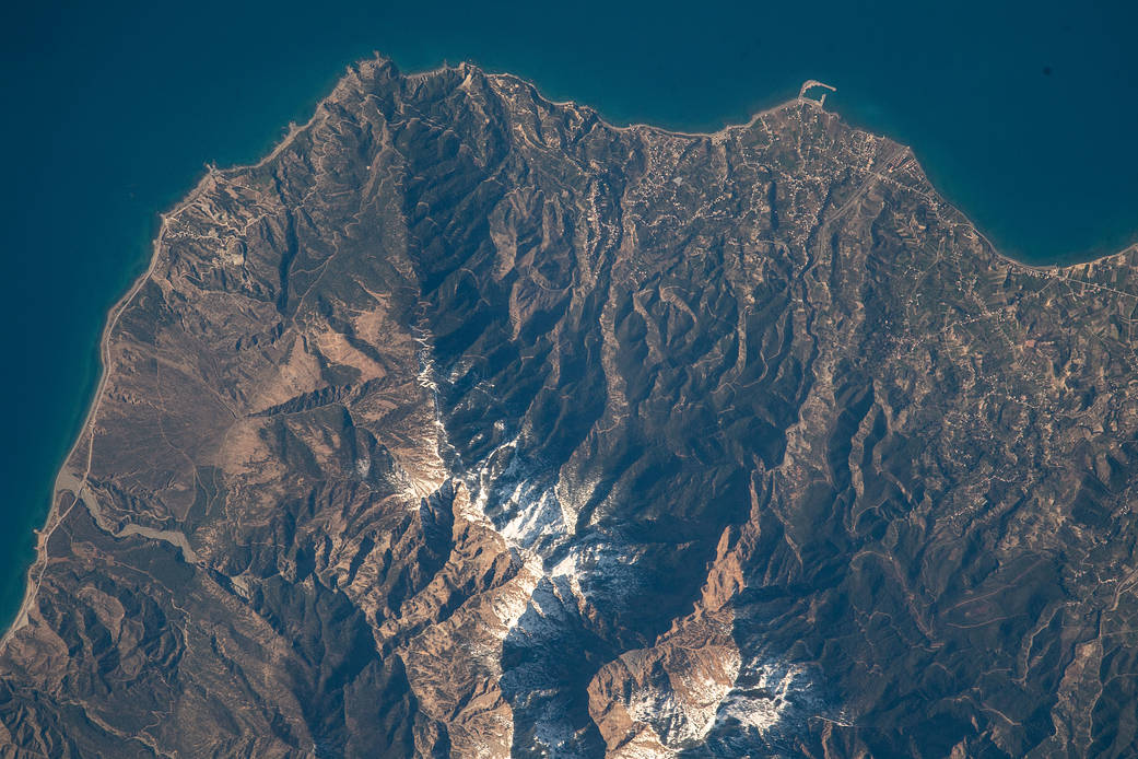 The southern coast of Turkey on the Mediterranean Sea