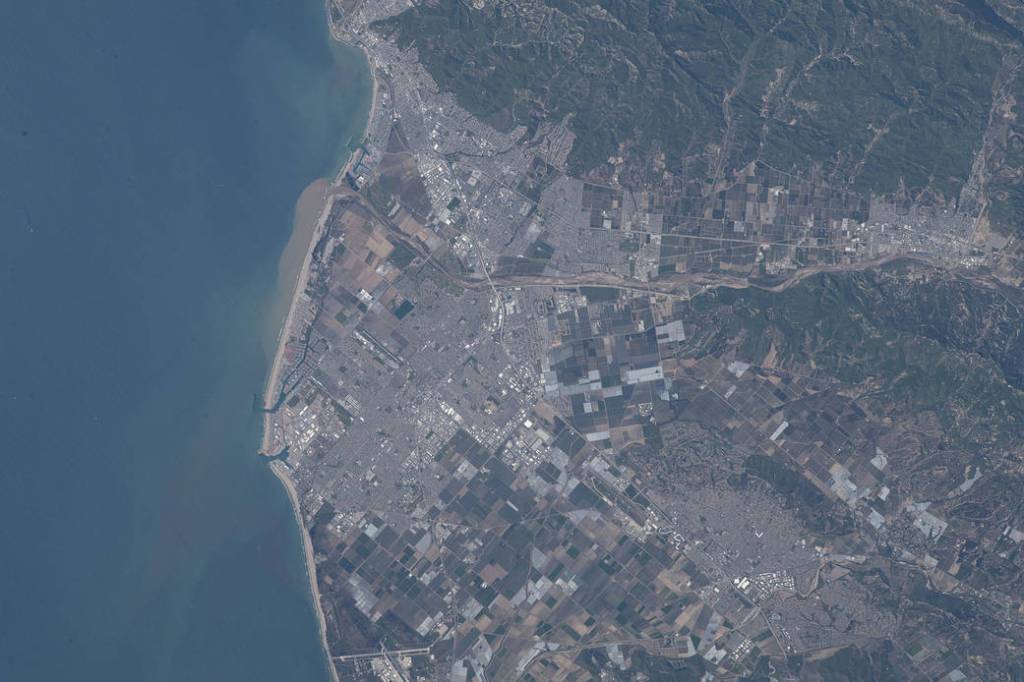 Ventura County on the Pacific coast of California