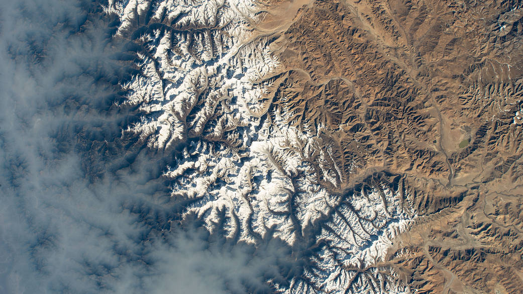 The Himalayas and Mount Everest in Nepal