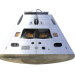 Orion Crew Capsule side view - illustration