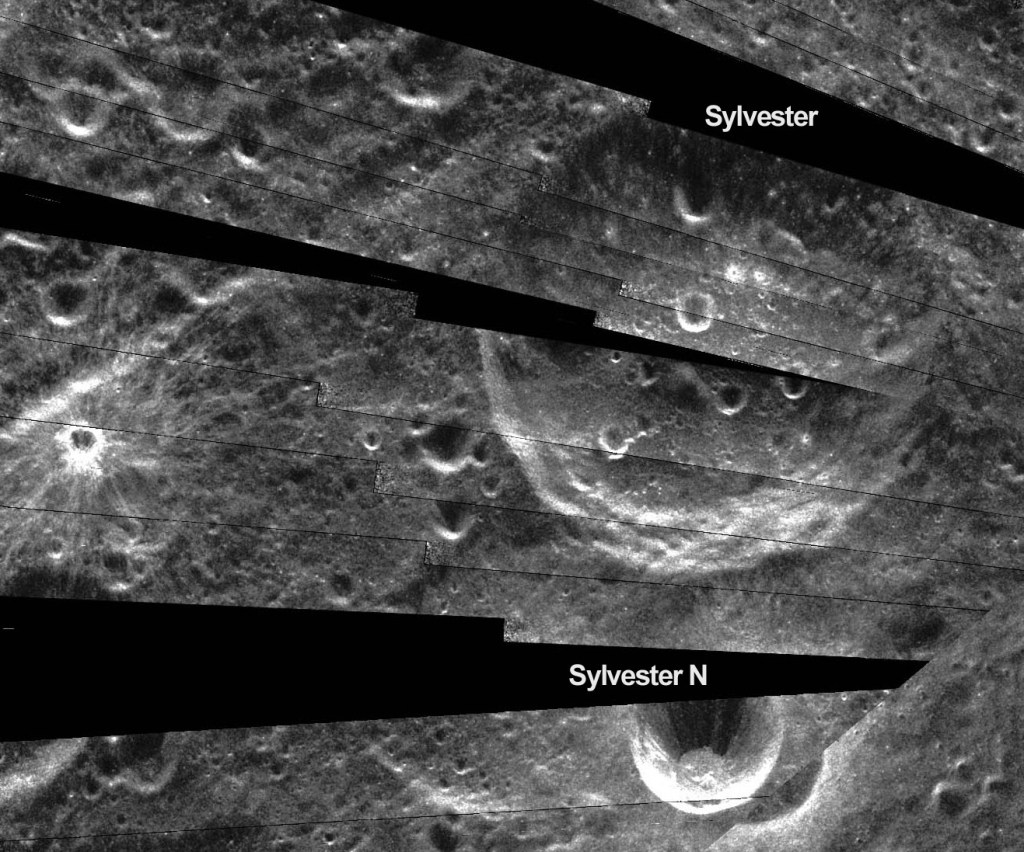 The old crater Sylvester