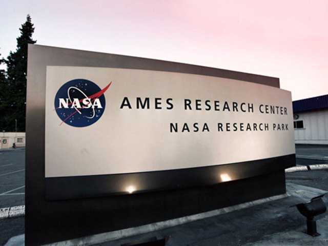 NASA Ames Entry Sign