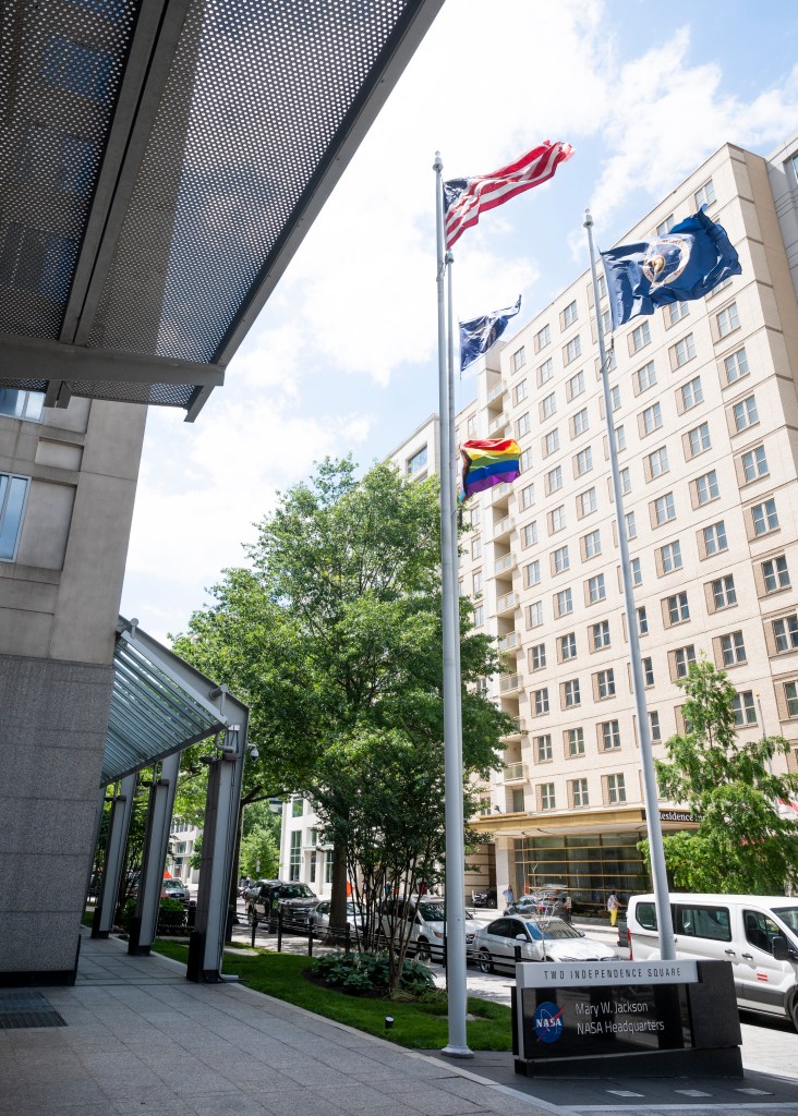 Flags at NASA Headquarters