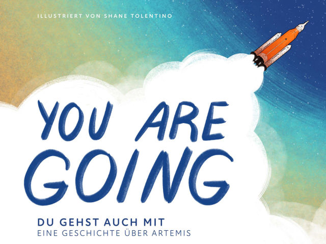 German Book cover for You Are Going