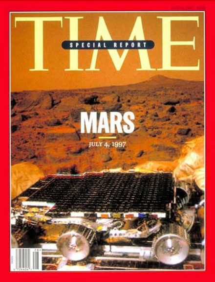 Time Magazine with Pathfinder image on cover