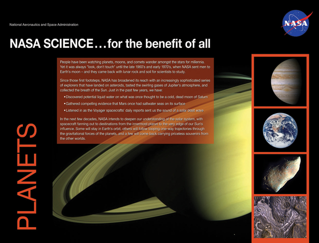 NASA Science - Planets pop-up