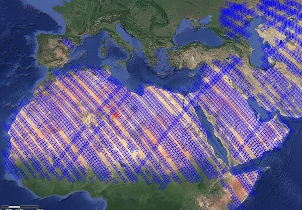 Installed on the space station in July 2022, EMIT orbits Earth about once every 90 minutes, to map the world's mineral-dust sources. This includes the Sahara, where it recently gathered data in an area of southwest Libya marked by the red box.